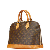 ルイ ヴィトン モノグラム アルマPM ハンドバッグ M51130 ブラウン PVC レザー レディース LOUIS VUITTON 【中古】